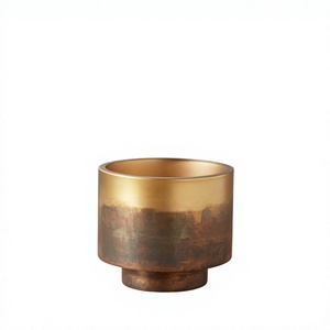 Minimalist Design Aluminium Design Gold Flower <b>Vase</b> For Home Decor Living Decor Wedding Decor - Product Image 1