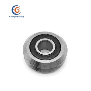 RM2 RM2ZZ RM2-2RS W2 WZ22 W2-2RS 3/8 "cuscinetto guida con scanalatura a <span class=keywords><strong>V</strong></span>" cuscinetto a sfera scanalato sigillato - Product Image 5