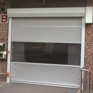 Supplier Roller Fast Rolling automatic door opener Shutter Operated High Speed PVC Door