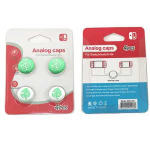 New 4 Cái Silicone Thumb Grip Caps Bìa Ergonomic Joystick Cap Analog Thumb Stick Caps Cho Nintendo Switch Joy Con