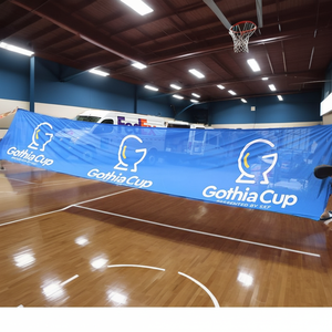 Pancarta de Vinilo de PVC Flexible para Publicidad Exterior, Impermeable, con Logotipo Personalizado FEAMONT, Impresión a Color CMYK de Gran Tamaño - Product Image 1