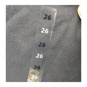 <span class=keywords><strong>Etichette</strong></span> <span class=keywords><strong>Adesive</strong></span> Personalizzate per Taglie di Abbigliamento Uomo/Donna, <span class=keywords><strong>PVC</strong></span> Trasparente, Adesivo Forte e Permanente, Forme Personalizzate - Product Image 3