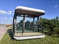 Maison conteneur ultra-luxe respirante de 8,5 m, personnalisable, avec une chambre et un salon, marque Hebei Chenggang, pour l'exportation uniquement
