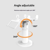 Support de terminal de point de vente de bureau, support de caisse rotatif avec écran client portable pour magasin, supermarché, hôtel, UnionPay
