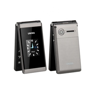 2.8 pollici 2G pratico Senior Flip Feature Phone con SOS Dual Sim Card grande pulsante di base e di base per telefono anziani - Product Image 1