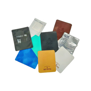 Pochette extérieure rétractable en Mylar mat à trois soudures, personnalisée, de qualité alimentaire, pour emballage de thé de bain et de filtre à café, prix usine - Product Image 3