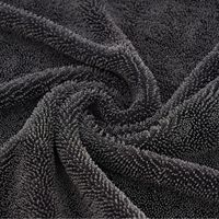 En gros, Chiffons et serviettes de séchage en microfibre à boucles torsadées 600 1200 Gsm pour le lavage, l'entretien et le detailing automobile