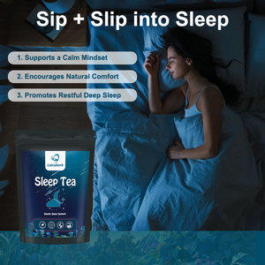 Laicuherb biologico buona notte dormire tè naturale della pelle delle erbe per una migliore bustina di tè del sonno con ingredienti sani - Product Image 4
