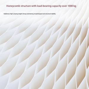 Tabouret pliant télescopique en papier, fabrication directe d'usine, sangle en papier accordéon, canapé rembourré en cuir, tabouret pliant portable multi-personnes - Product Image 4