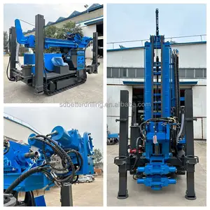 100M, 150M, 200M, 300M, 350M, 600Meter Staal Crawler Gemonteerd Waterput Booreiland Machine Fabriek Prijs