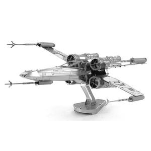 Puzzle 3D en métal Galactic Core Legends - <span class=keywords><strong>Kit</strong></span> de modèle de vaisseau spatial et de droïde emblématiques - 51 à 100 pièces - Article de collection premium pour les fans de science-fiction - À exposer - Product Image 1