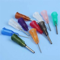 Flacon de colle transparent 30ml/50ml en polyéthylène avec distributeur à aiguille pour résine, flux de soudure, pâte, avec 11 aiguilles