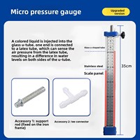 Metal Liquid Pressure Gauge for Junior High School Physics Internal Pressure Experiment Mechanics