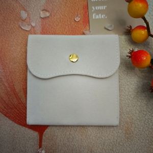 Custom Logo and Size Printed Small <b>Envelope</b> Flap Bags for Necklace Earring Ring Storage Velvet Flap Jewelry Bag - Product Image 6
