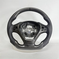 Pour BMW E70 E71 E72 316i 320i 328i F30 F20 F21 F22 F30 F31 F32 F33 F34 X3 X4 Volant En Cuir De Fibre De Carbone Accessoires De Voiture