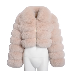 Abrigo de invierno Liu <span class=keywords><strong>Ming</strong></span> para mujer, chaquetas informales de talla grande a la moda, manga larga, piel sintética, relleno de algodón, ropa de calle al por mayor - Product Image 1