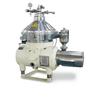 Skimmed Cream Disk Separator Coconut Milk Disc Centrifuge Device with Self Cleaning System