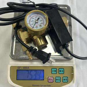 Usine directement vente vanne électromagnétique chauffage laiton 191 argon régulateur de <span class=keywords><strong>CO2</strong></span> 36V/220V avec débitmètre - Product Image 5