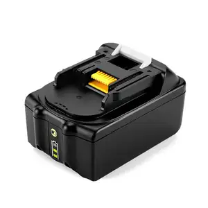 Outils de jardin alimentés par batterie 18V 6.0Ah Batteries compatibles maktas Bl1860B batterie et chargeur pour maktas