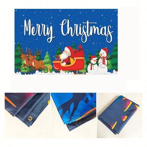 Merry Christmas Holiday Decor House 3X5 <b>Flag</b> Seasonal 100D Fabric Decorative Banner <b>Flags</b> - Product Image 5
