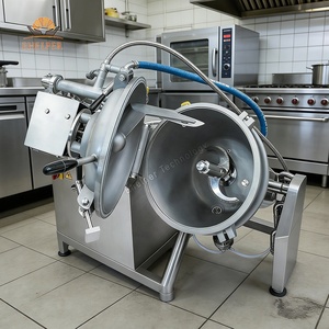 Cuve de mélange inclinable à vitesse variable, avec bras agitateur planétaire pour pâtisserie, crème anglaise, confiture, garnitures, en acier inoxydable, facile à nettoyer - Product Image 5