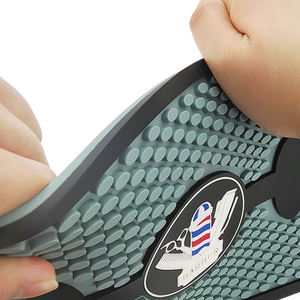Custom Logo <b>Silicone</b> PVC Barber Mat Rubber Salon <b>Tool</b> Mat Non Slip Heat Resistant Clipper Pad Styling Workstation Organizer Mat - Product Image 3