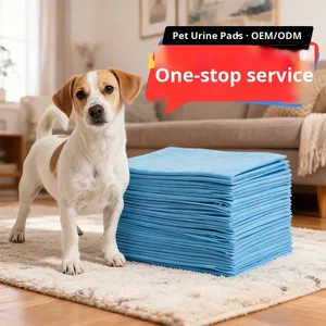 Tek Kullanımlık Köpek Çiş Pedi ve Kedi İdrar Pedleri Kalınlaştırılmış İdrar Geçirmez Emici Dokunmamış Kumaş Evcil Hayvan Tuvalet Eğitimi - Product Image 2