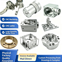 Pièces en aluminium usinées CNC de précision, pièces en tôle, composants mécaniques de tour, services d'usinage sur mesure