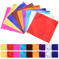 Envoltura de papel de embalaje de grado alimenticio personalizada para dulces, papel de aluminio, envoltura de papel de chocolate para barras de chocolate