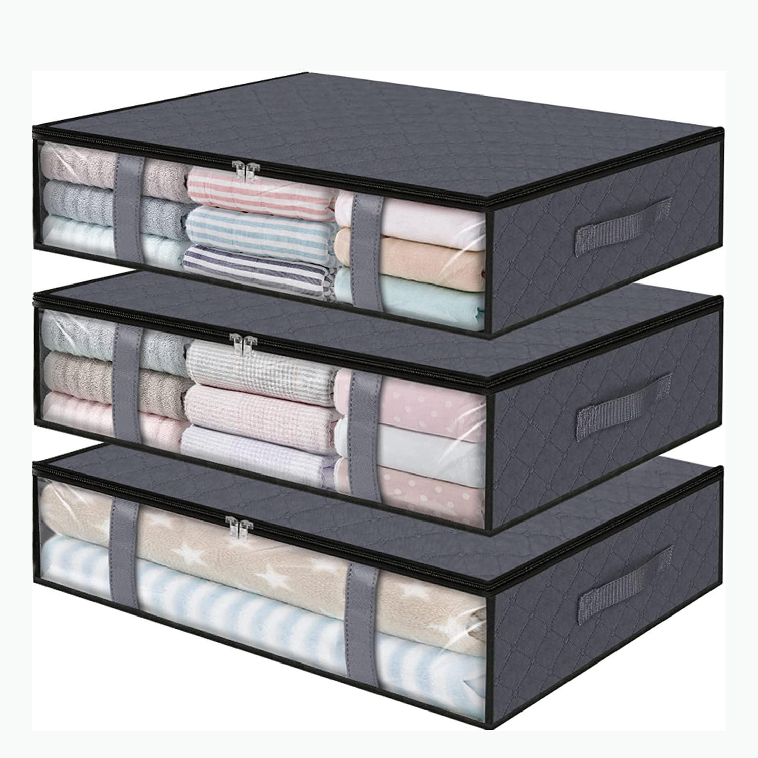 Version gaufrée grise 60*45*15cm