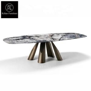 <span class=keywords><strong>Table</strong></span> de salle à manger italienne moderne de luxe <span class=keywords><strong>Table</strong></span> de salle à manger en marbre <span class=keywords><strong>pour</strong></span> <span class=keywords><strong>8</strong></span> <span class=keywords><strong>personnes</strong></span> <span class=keywords><strong>Table</strong></span> de salle à manger rectangulaire personnalisée en usine - Product Image 1