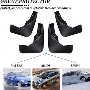 Guardabarros para NISSAN NAVARA FRONTIER NP300 2016-2021, Protectores de Salpicaduras, Guardabarros de PP, Accesorios para Auto - Product Image 4