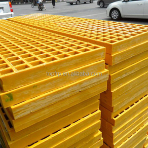 ตะแกรงสระว่ายน้ำไฟเบอร์กลาสแบบพัลทรูชั่น คอมโพสิต FRP ป้องกันการกัดกร่อน - Product Image 3