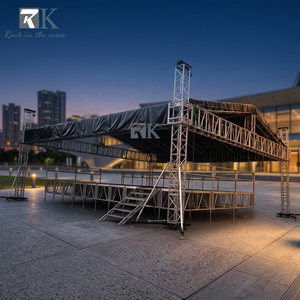 Outdoor Concerts <b>Aluminum</b> Stage Truss System Modular Assembly Spigot Truss - Product Image 2