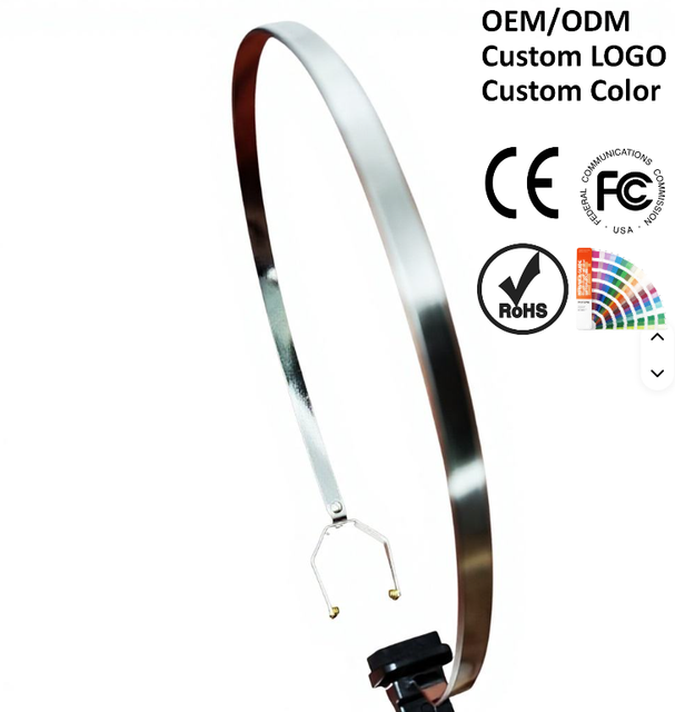 B71 PVC Bone Conduction Over-Ear Earphone Stand with Skeleton Design