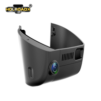 Caméra embarquée Holroadx 4K, enregistreur vidéo, adaptée aux Jeep Grand Cherokee, double objectif, vision nocturne, contrôle par application WiFi