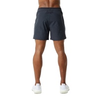 Shorts de course gris anthracite pour homme, séchage rapide, légers, taille élastique, respirants, pour la gym et l'entraînement estival