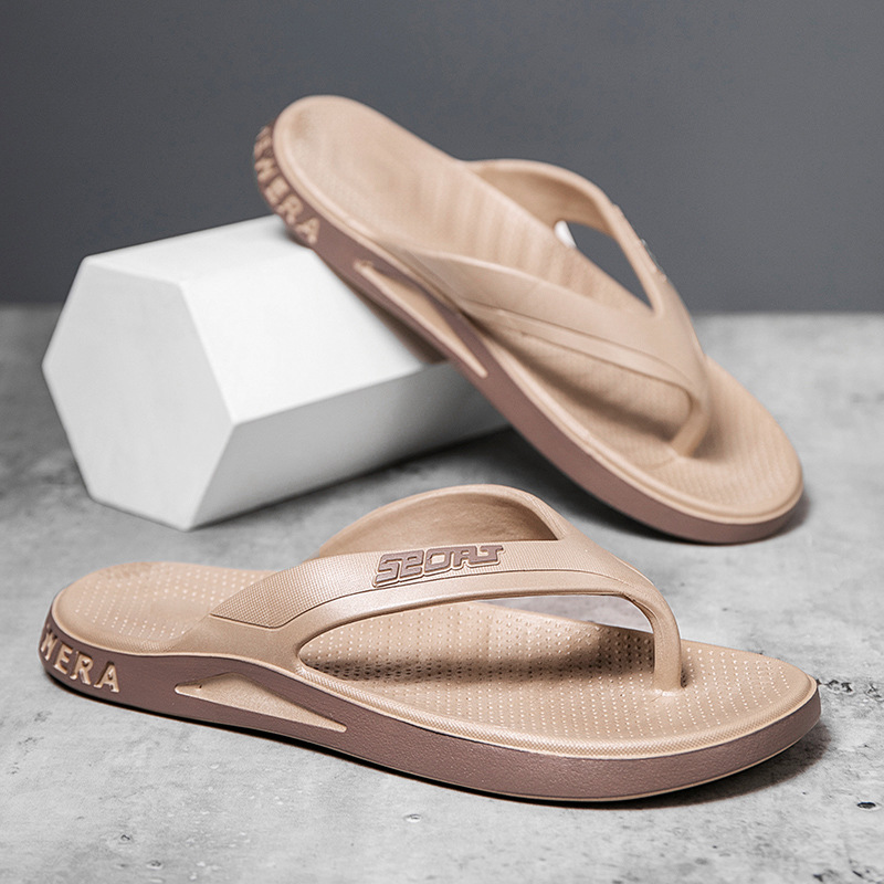 【2plan】Minimal double sole flip flops 10cee831-a201-44b8-bfb4-