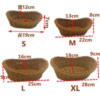 Panier à fruits pliable rotatif en bambou pour KTV, bar et stockage alimentaire