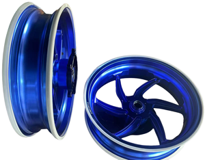 Jantes en aluminium gravées CNC pour Yamaha NMAX - 133.0J/133.5J, jantes personnalisées légères, résistantes aux climats tropicaux - Product Image 2