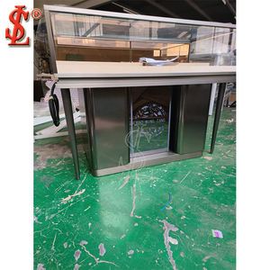 고급 맞춤형 식료품 점 가구 다층 선반 보석 벽 쇼케이스 Led 조명 보석 디스플레이 벽 쇼케이스 - Product Image 4