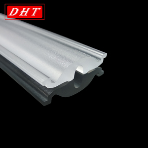 Profils en plastique sur mesure, optiques, PMMA transparent, givré, lentille LED, lentille linéaire, couvercle pour profil <span class=keywords><strong>de</strong></span> lumière linéaire LED - Product Image 3