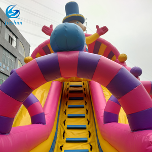 Chất lượng hàng đầu dành cho người lớn/trẻ em Chú hề bouncy lâu đài <span class=keywords><strong>Inflatable</strong></span> nhảy lâu đài thư bị trả lại trượt thể thao ngoài trời với Blower giá - Product Image 3
