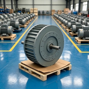 Alternatore a Magneti Permanenti (<span class=keywords><strong>PMG</strong></span>) CE per Uso Idroelettrico o Motore, a Basso Numero di Giri (Basso RPM), da 10kW, 20kW, 30kW, 50kW, anche noto come Generatore a Basso Numero di Giri - Product Image 5