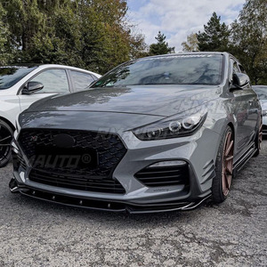 Kit carrosserie complet : Lame de pare-chocs avant, spoiler, diffuseur, séparateurs, jupes latérales et garnitures de protection pour Hyundai I30N MK3 MK3.5 2017+ - Product Image 4