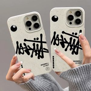 Coque <span class=keywords><strong>iPhone</strong></span> Minimaliste Peinte en Spray Motif Billard Anglais Style Urbain Tendance Compatible <span class=keywords><strong>iPhone</strong></span> 17 16 15 Pro Max - Product Image 6