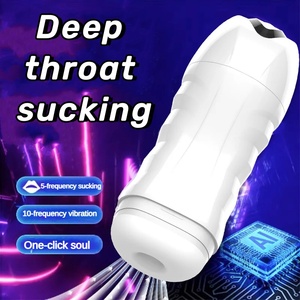 AIERSHA Adult Sex Products männliche Masturbation Vibrations modus männlich Sexspielzeug Männlicher Mastur bator Clip Saug flugzeug Cup - Product Image 4