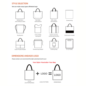 <span class=keywords><strong>Sac</strong></span> fourre-tout en toile structurée imprimé coloré personnalisé, idéal pour souvenirs, école, promotion, écologique, emballage, shopping - Product Image 6