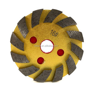 Disco abrasivo di marmo del disco della tazza di macinazione del diamante a 4 pollici della mola del diamante di 100mm per i cuscinetti di lucidatura del pavimento di calcestruzzo - Product Image 2