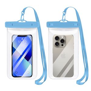 กระเป๋าใส่โทรศัพท์มือถือกันน้ำแบบใส PVC สำหรับกิจกรรมกลางแจ้ง ล่องแก่ง ดำน้ำ ว่ายน้ำ ลดราคาพิเศษ - Product Image 1
